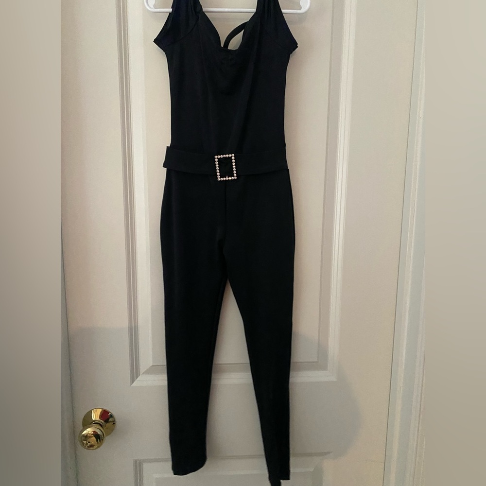 Black body suit dance costume